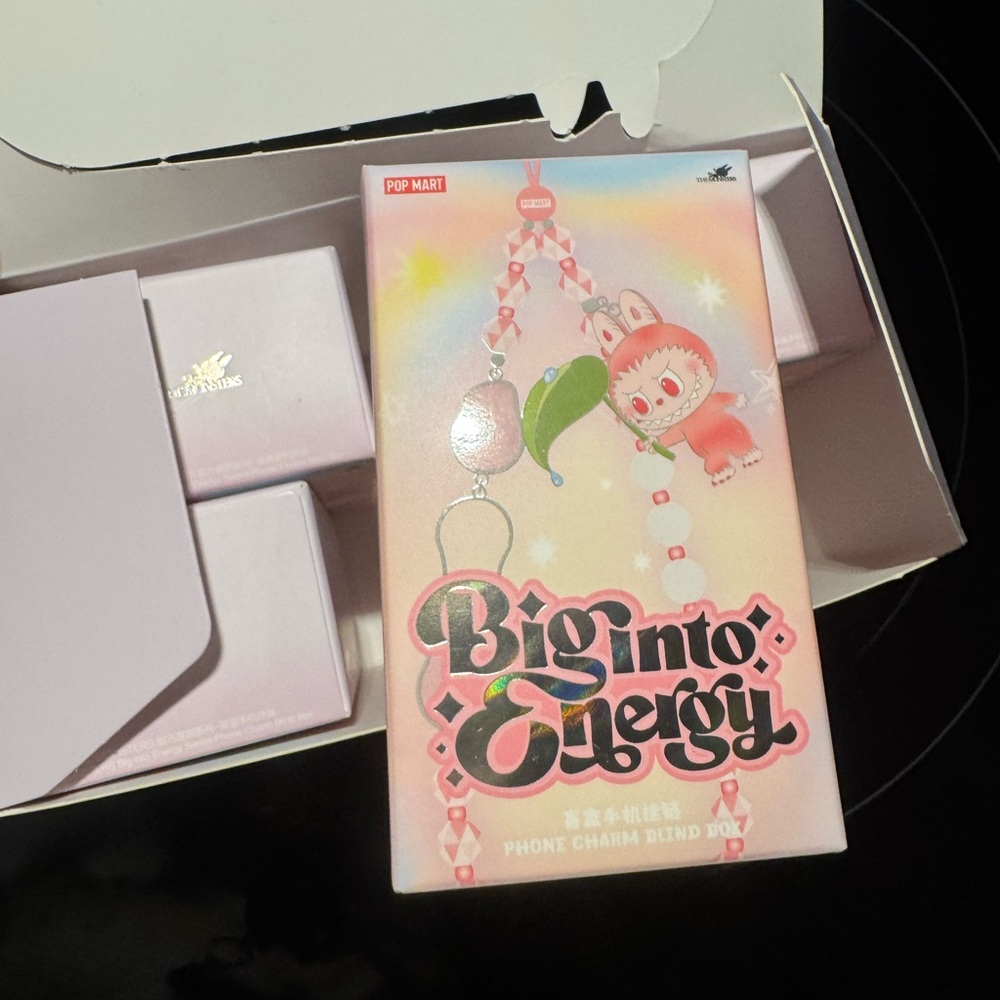 Pop Mart Big Into Energy Phone Charm Blind Box